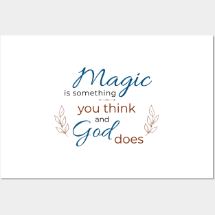 Inspirational positive spiritual quote typography Posters and Art